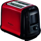 ⁦MOULINEX Subito Grille pain 2 fentes rouge toaster Thermostat 7 position Décongetaion Rechauffage Remontrée extra haute LT260D11⁩ - الصورة ⁦4⁩