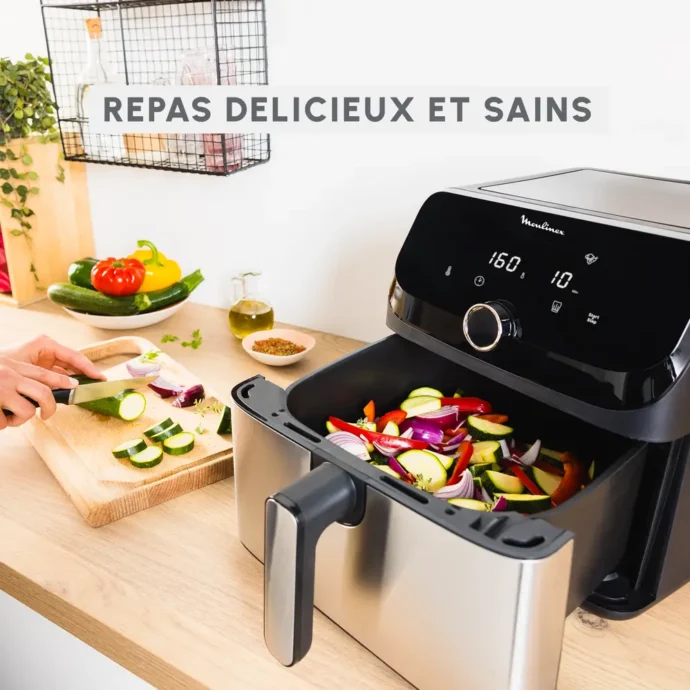 ⁦AirFryer Moulinex 7,5l EZ855D20⁩ - الصورة ⁦4⁩