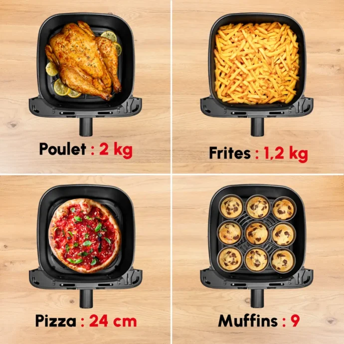 ⁦AirFryer Moulinex 7,5l EZ855D20⁩ - الصورة ⁦5⁩