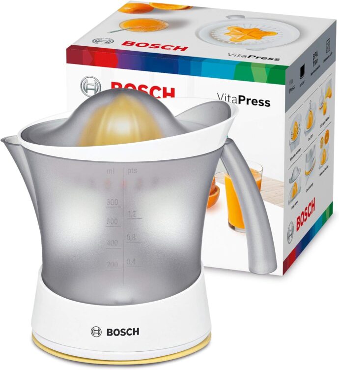 Bosch Presse-Agrumes Mcp 3000_ Blanc/Jaune