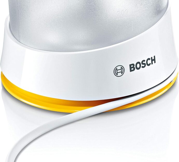 ⁦Bosch Presse-Agrumes Mcp 3000_ Blanc/Jaune⁩ - الصورة ⁦5⁩